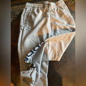 Adidas grey sweatpants. Size small.. Matching zip sweater is available